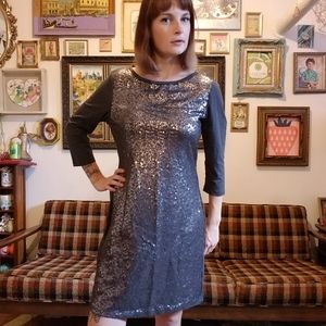 Dark Grey Old Navy Sequin Dress